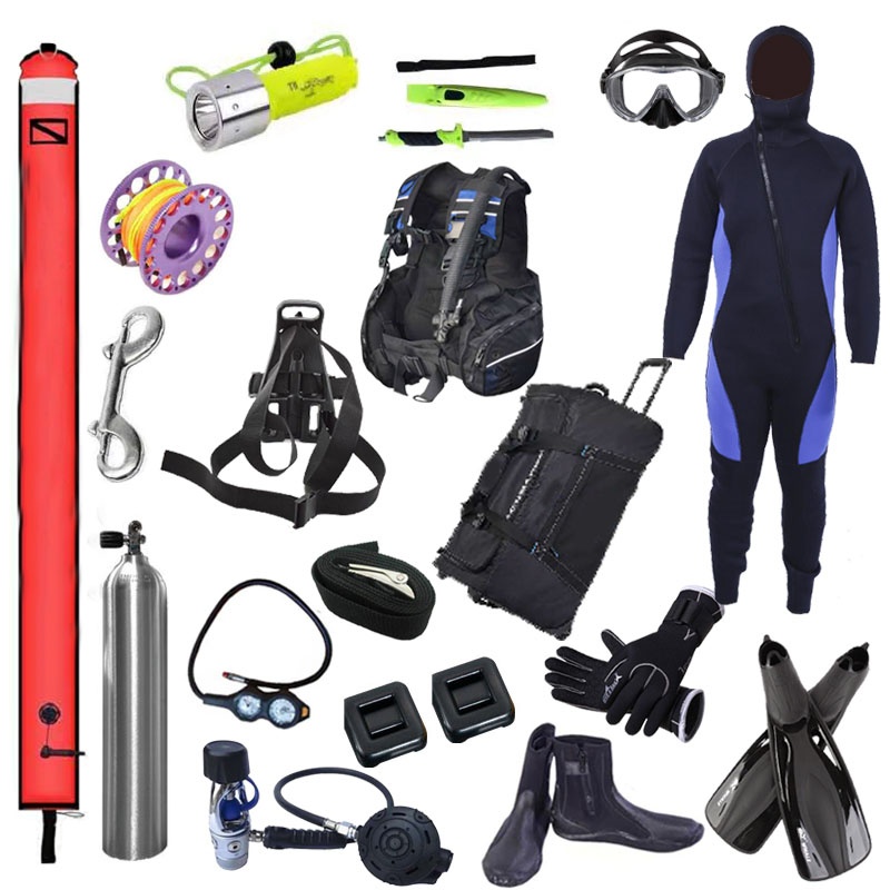自攜式潛水裝備、水面供氣式潛水裝具
