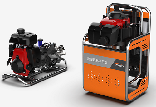 重型水泵高壓森林消防泵（第3代，電啟動+自吸+網(wǎng)絡傳輸+推車）