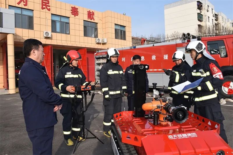“新戰(zhàn)友”入列，使命必達(dá)， 北京凌天智能助力東營(yíng)油田消防隊(duì)