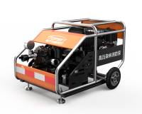 高揚(yáng)程水泵渦輪增壓型森林消防水泵（第5代，電啟動(dòng)+渦輪增壓+自吸+網(wǎng)絡(luò)傳輸+推車(chē)）TSP5.0