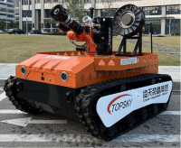 防爆消防滅火排煙偵察機(jī)器人（中型，第11代，語(yǔ)音控制+跟隨功能+5G控制+水炮跟蹤火焰+野外導(dǎo)航)