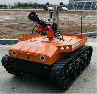 防爆消防滅火偵察機(jī)器人【重型超級(jí)動(dòng)力】 (第10代，360°固定云臺(tái)+語(yǔ)音控制）