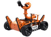 全地形消防滅火機(jī)器人【輪式履帶擺臂】 (第1代，升降云臺(tái)及氣體二合一探測(cè)裝置+語(yǔ)音控制